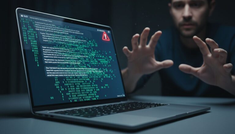 cyber panique ecran mac