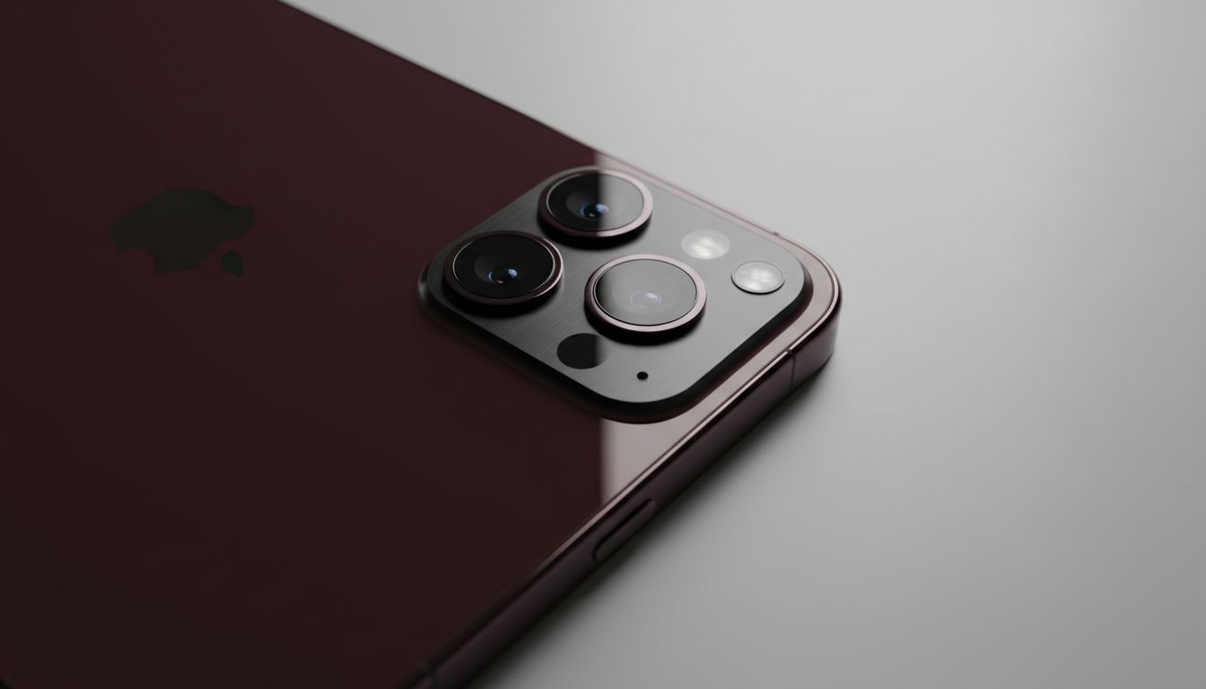 iphone18pro darkcherry camera