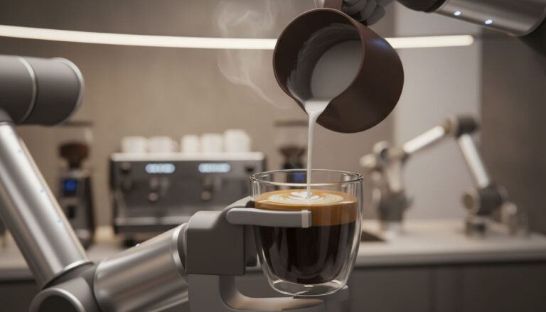 robot cafe barista