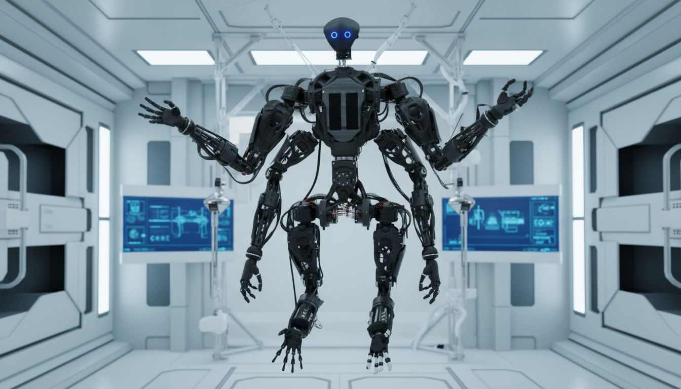 robot espace 4mains