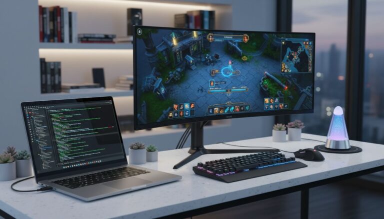 setup gaming codage ia