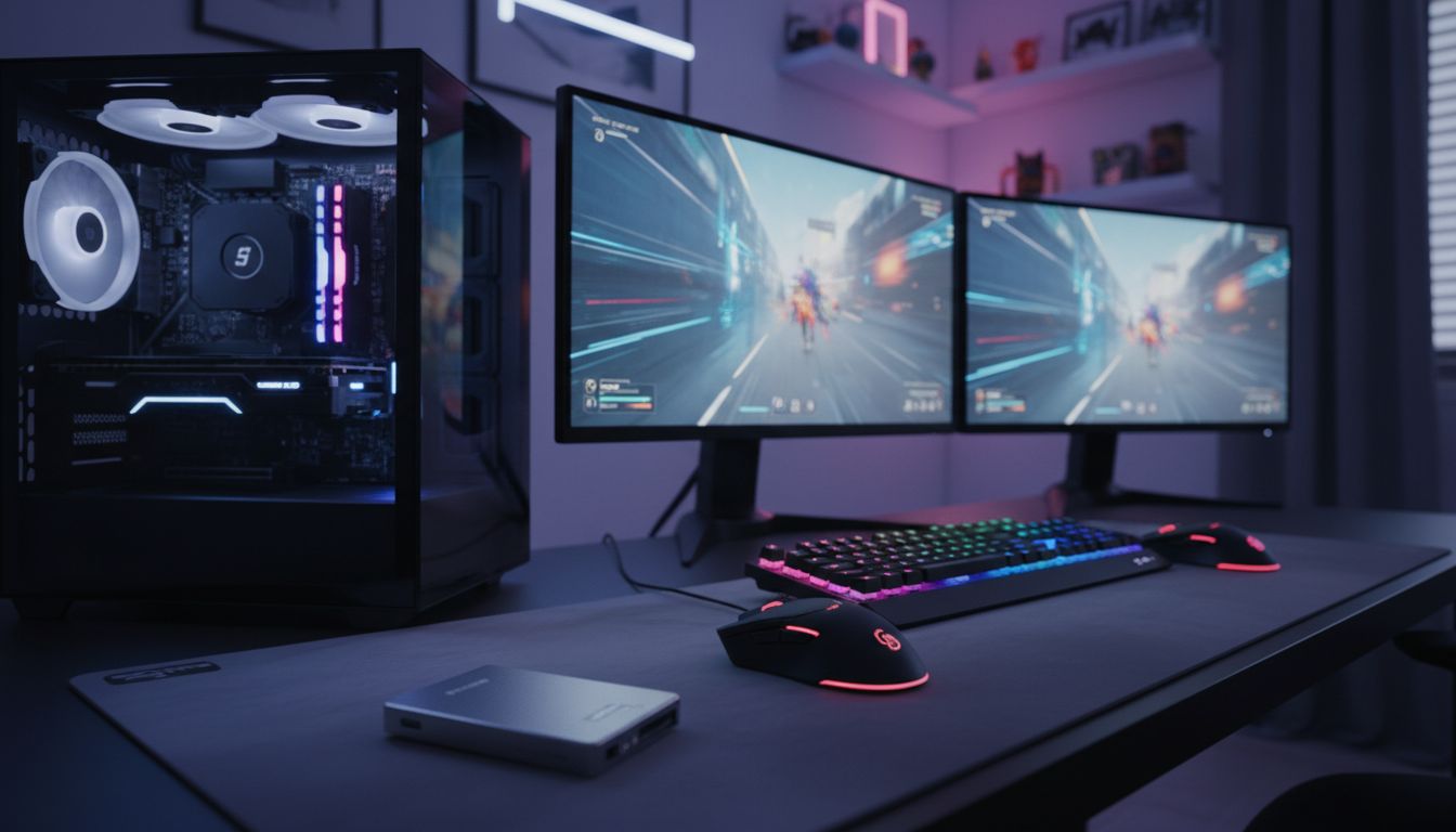 setup gaming ssd