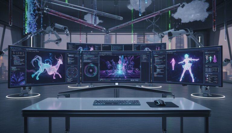 studio animation futuriste