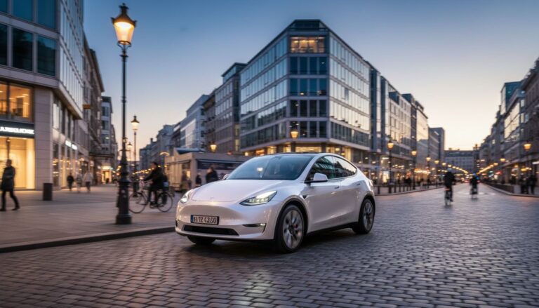 tesla ville elegance futur