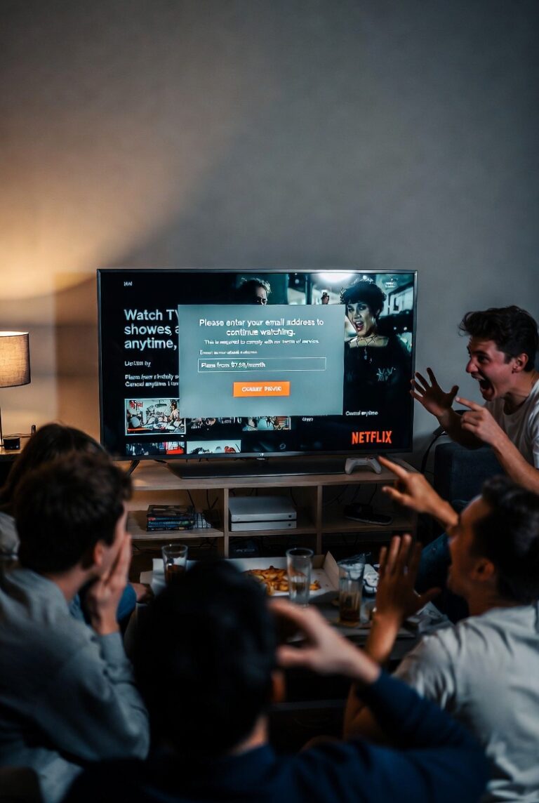 netflix partage