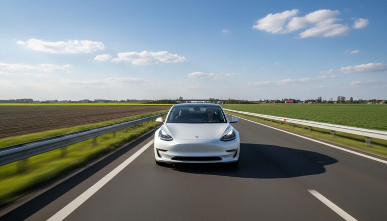 tesla belgique autoroute