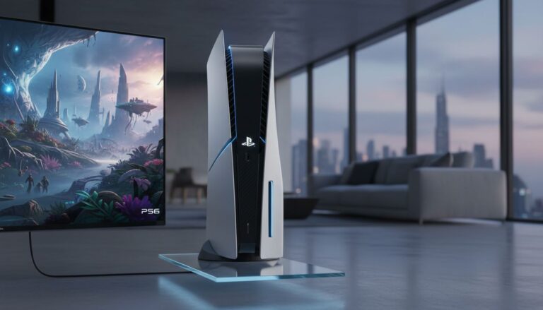 console ps6 futuriste