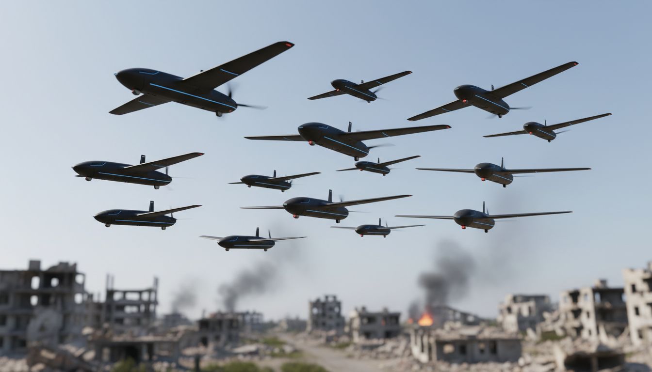drones guerre moderne strategie