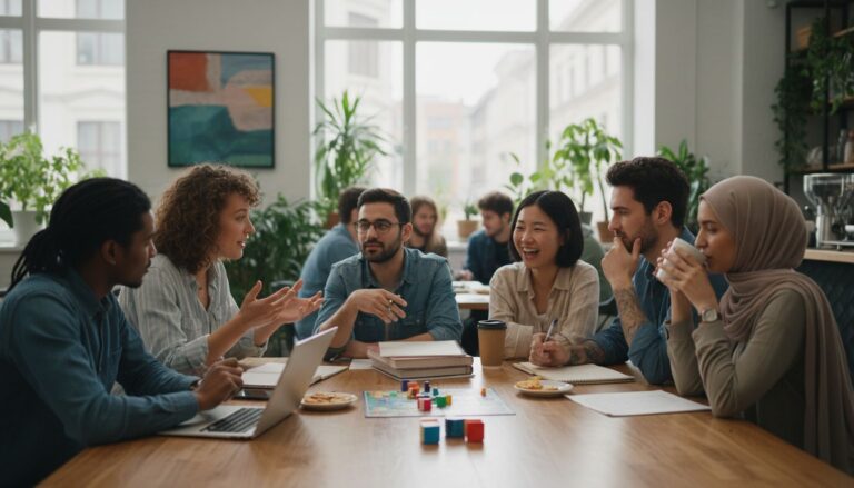 jeunes adultes communication intellectuelle