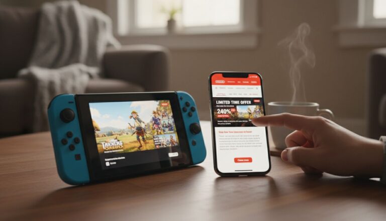 nintendo switch bonplan