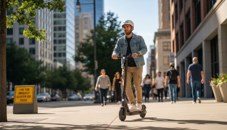 scooter urbain dynamique