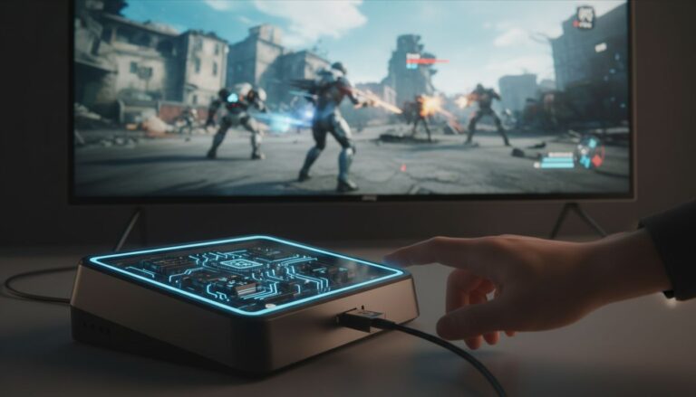 station jeu connexion 4k