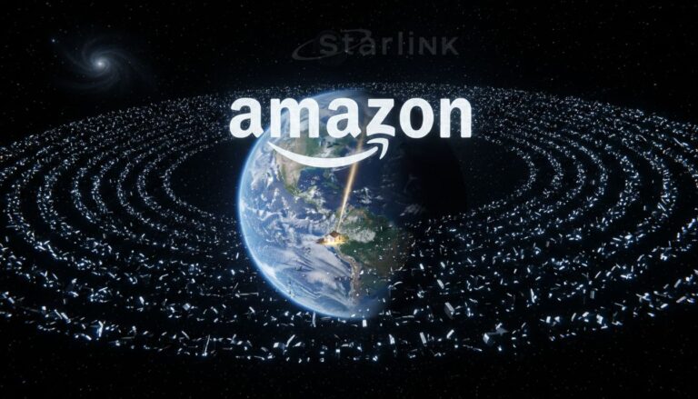 terre amazon starlink faisceau