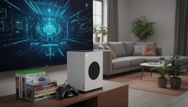 xbox salon gaming photorealiste