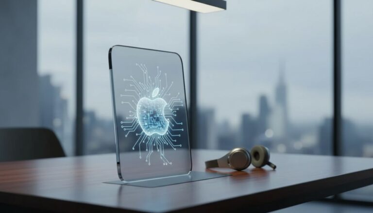 apple verre malin