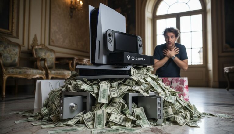 consoles prix anxieux argent