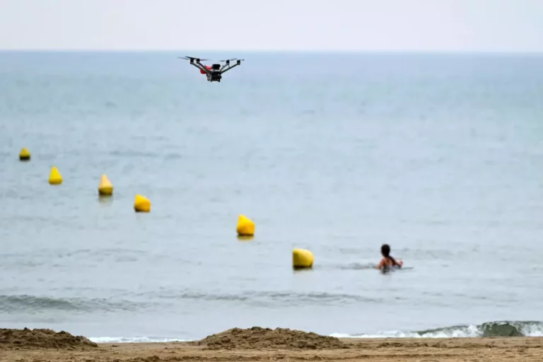 drone valras plage