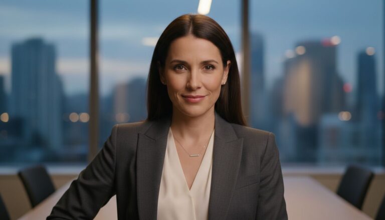 femme professionnelle confiante
