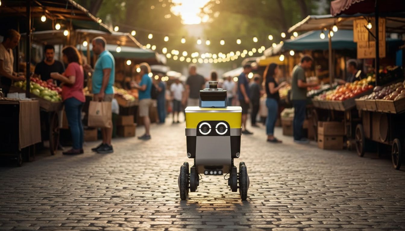 france robot livreur