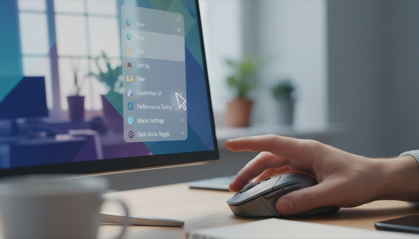 main souris windows