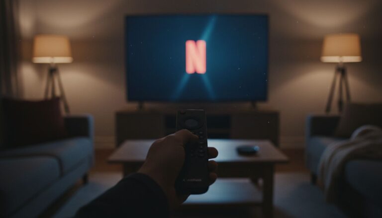 main telecommande netflix soiree