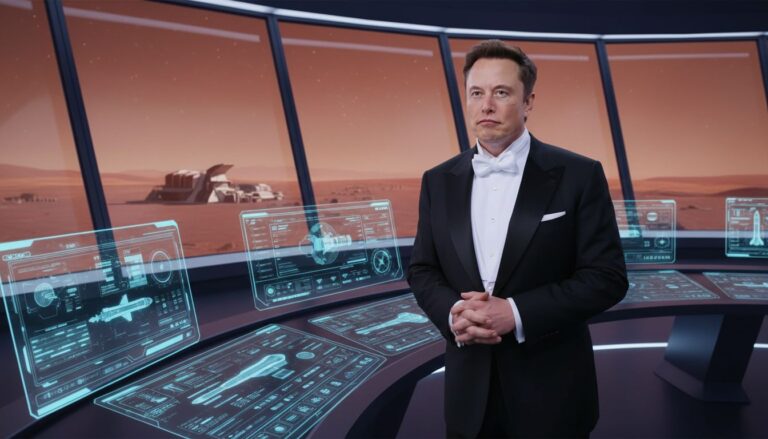 musk lunaire pari milliards