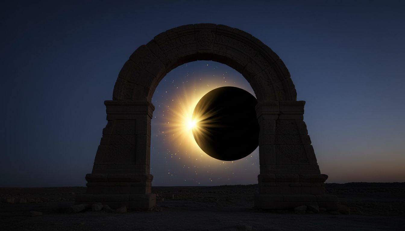 photo eclipse blanche