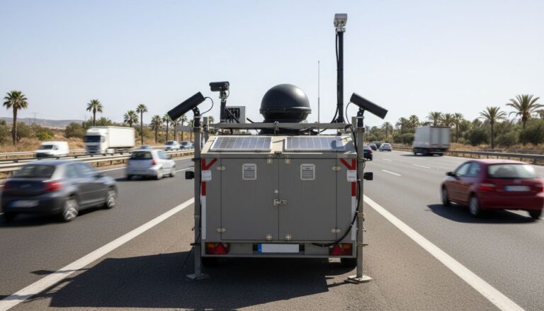 radar mobile espagnol autoroute