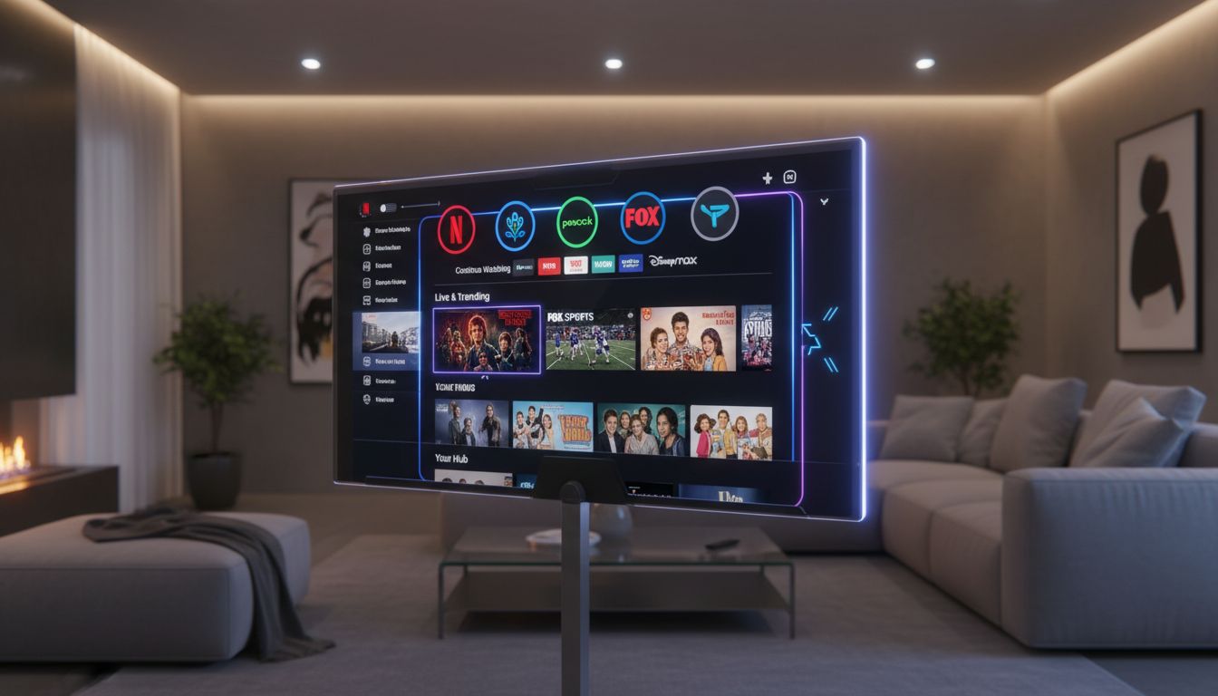 tv futuriste streaming unifie