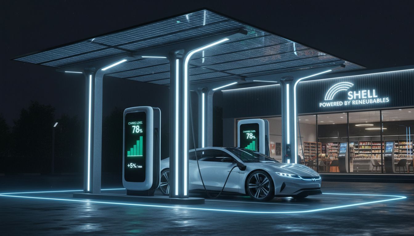 voiture charge nuit futur